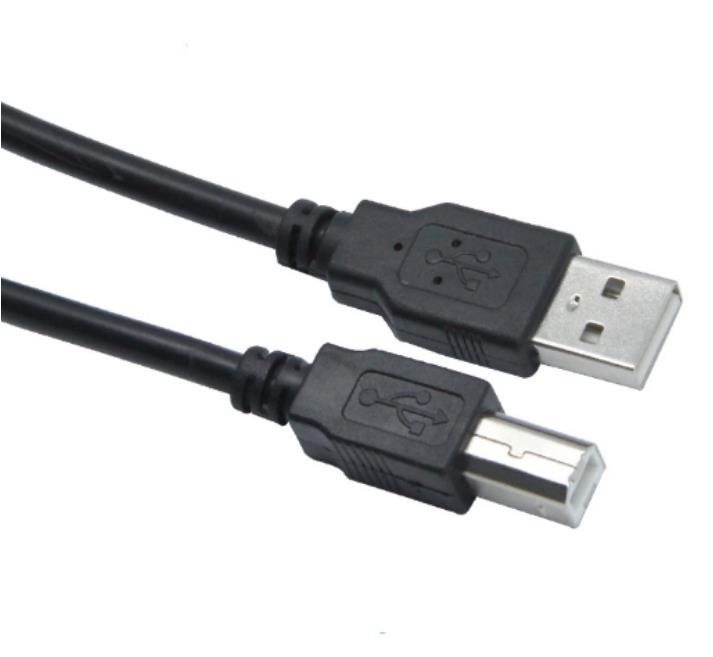 مرنة آلة تمديد كابل USB A إلى B مع قفل لولبي