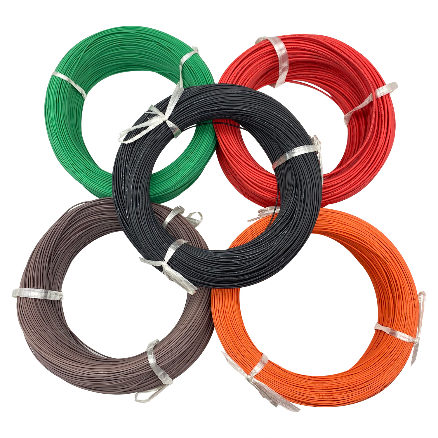 سلك UL3173 XLPE خالي من الهالوجين 24AWG 26AWG UL AWM
