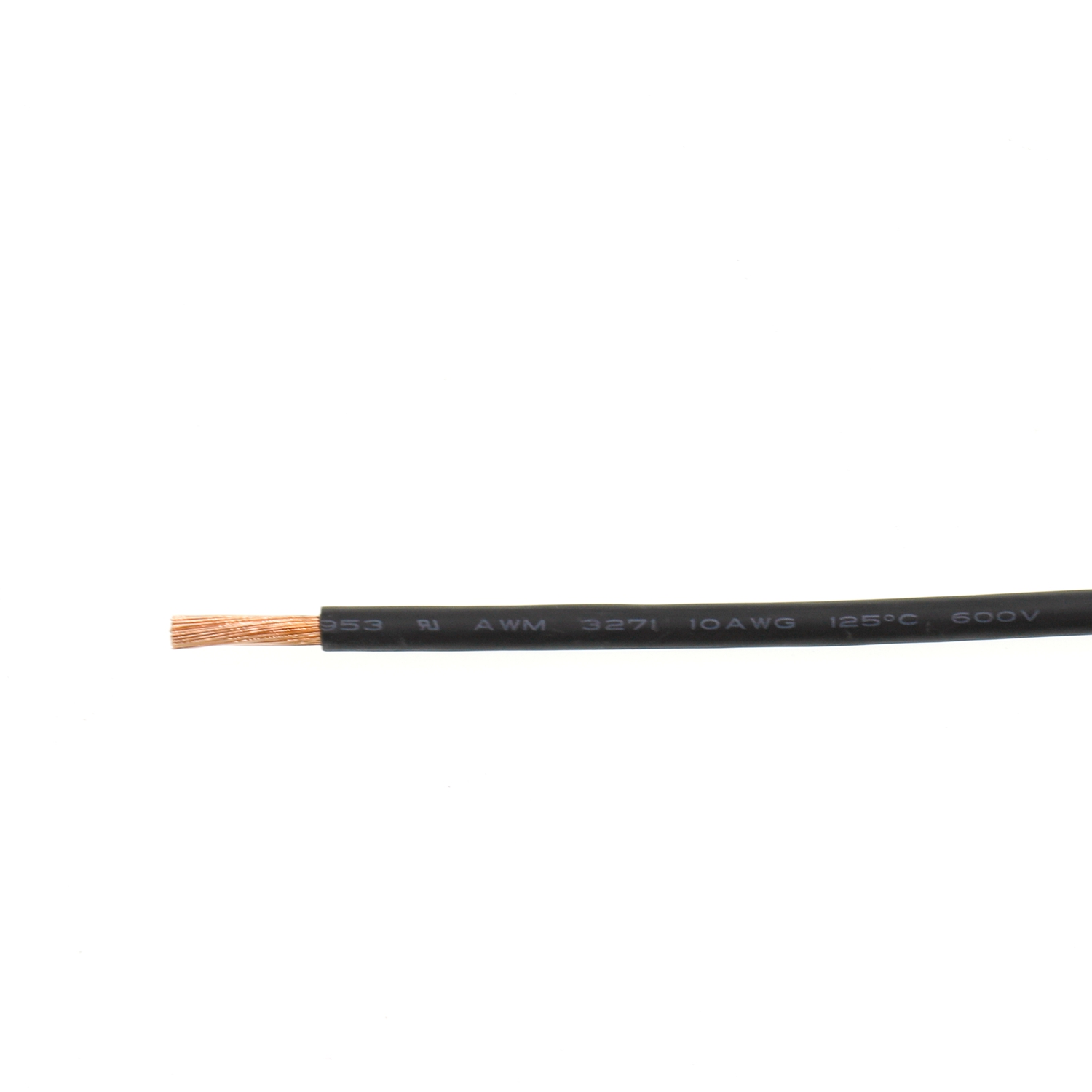 UL3271 10AWG الأسلاك النحاسية العارية منخفضة الدخان UL AWM الأسلاك