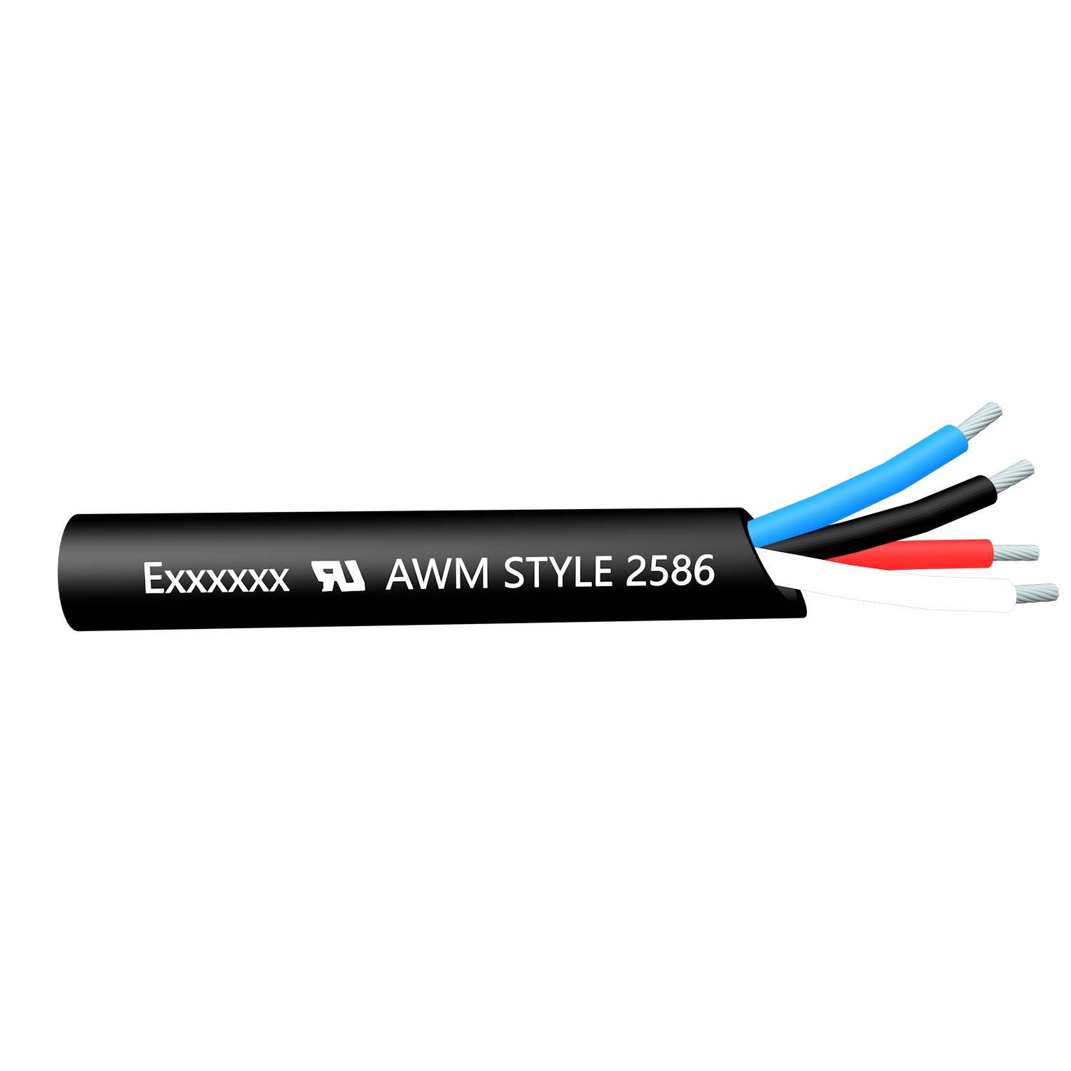 UL2586 كابل متعدد النواة PVC عالي الجهد مقاوم للهب VW-1