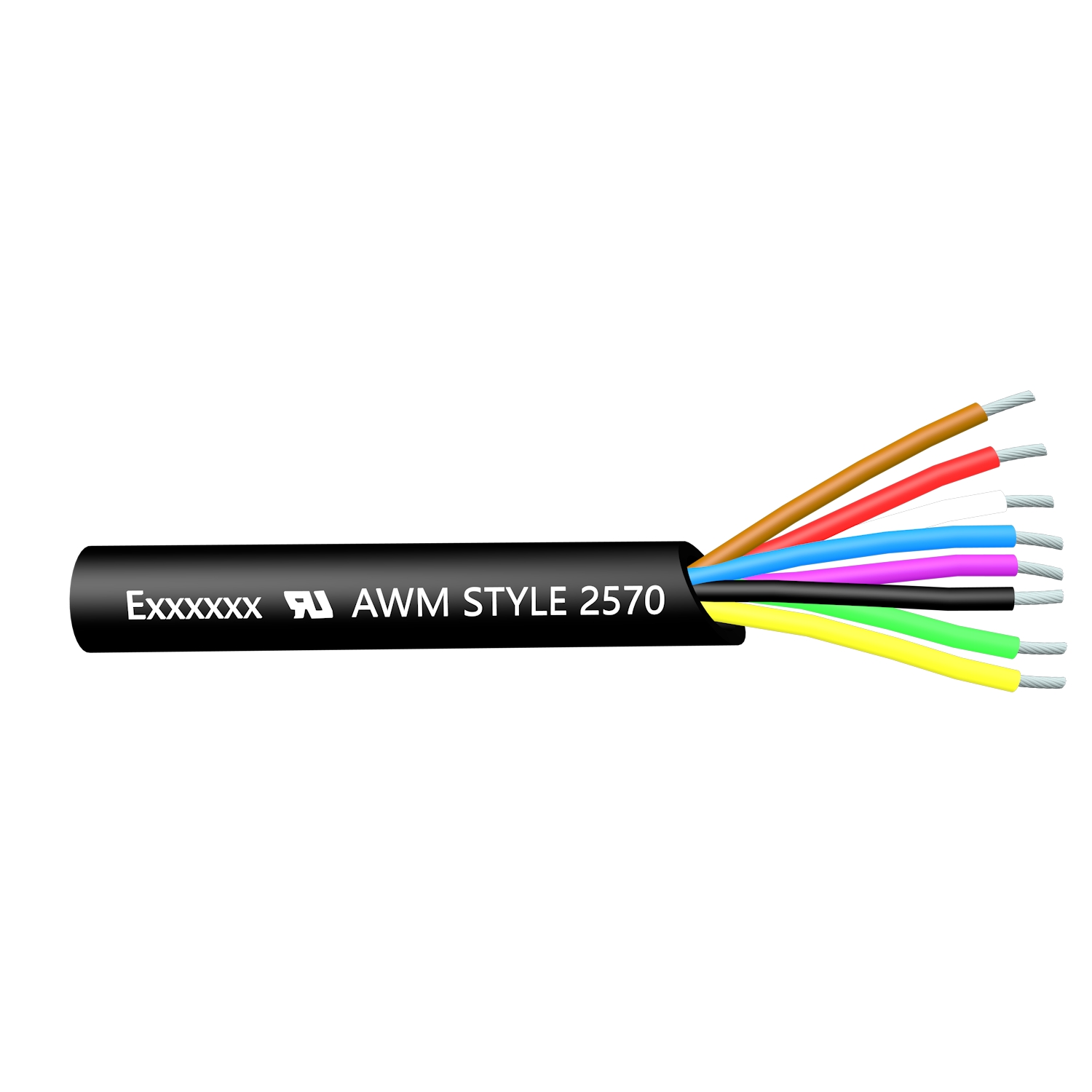 كابل UL AWM 2570600V متعدد النوى لأسلاك الأجهزة